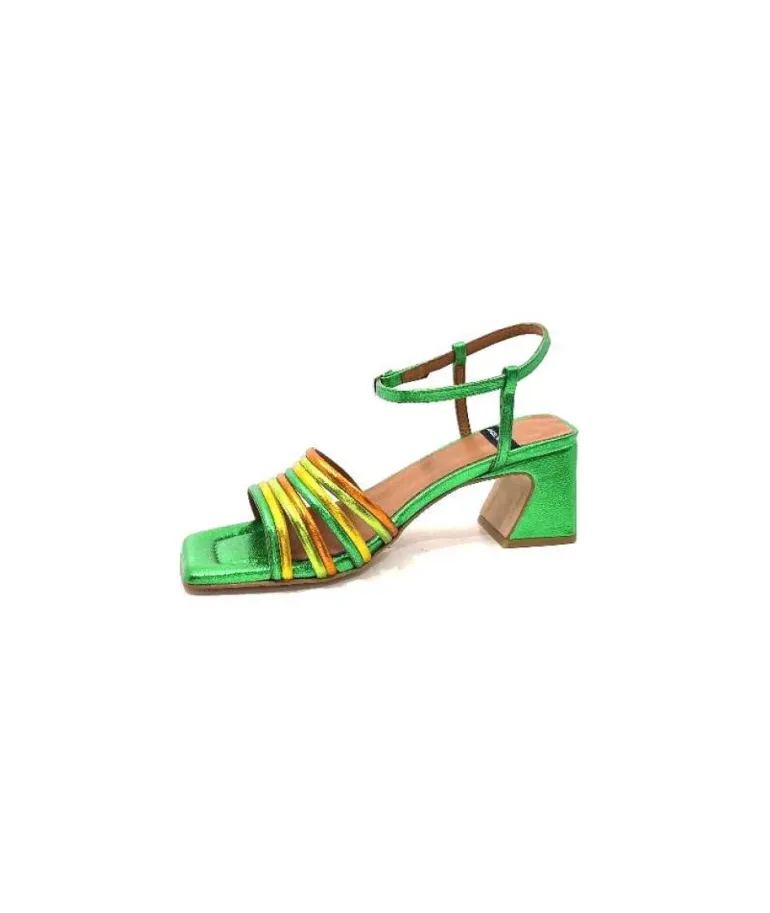 Angel Alarcon 23042 Cuir Metal Vert