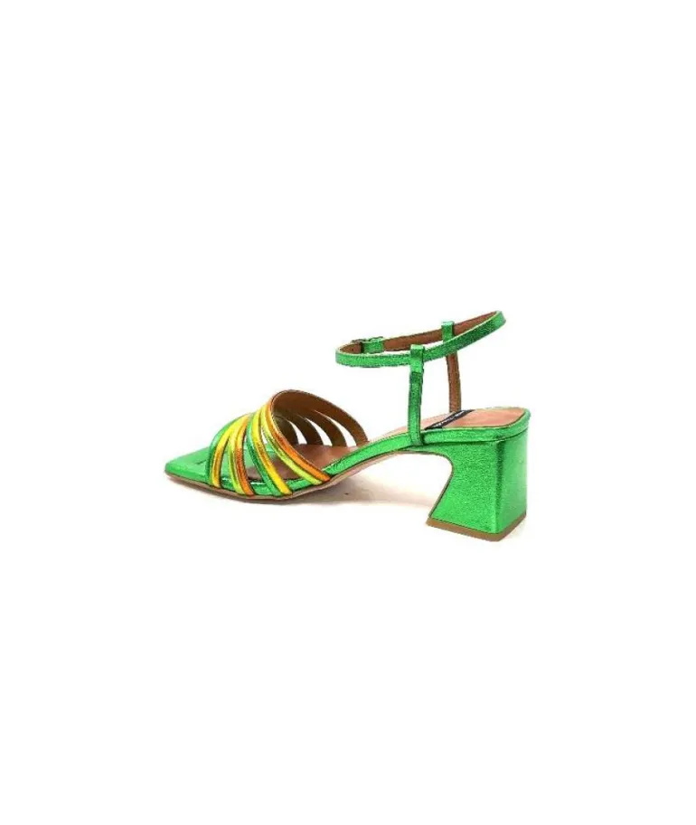 Angel Alarcon 23042 Cuir Metal Vert