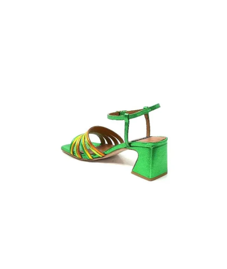 Angel Alarcon 23042 Cuir Metal Vert