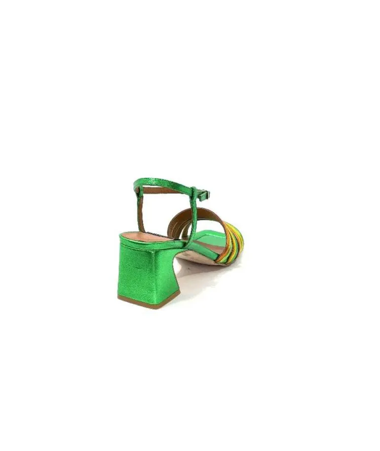 Angel Alarcon 23042 Cuir Metal Vert