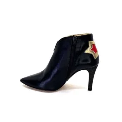 Creatis Magic Cuir Noir Rouge Or