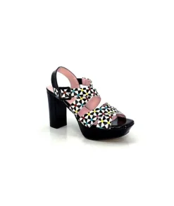 Dansi 5580 Duma Cuir Noir Multi