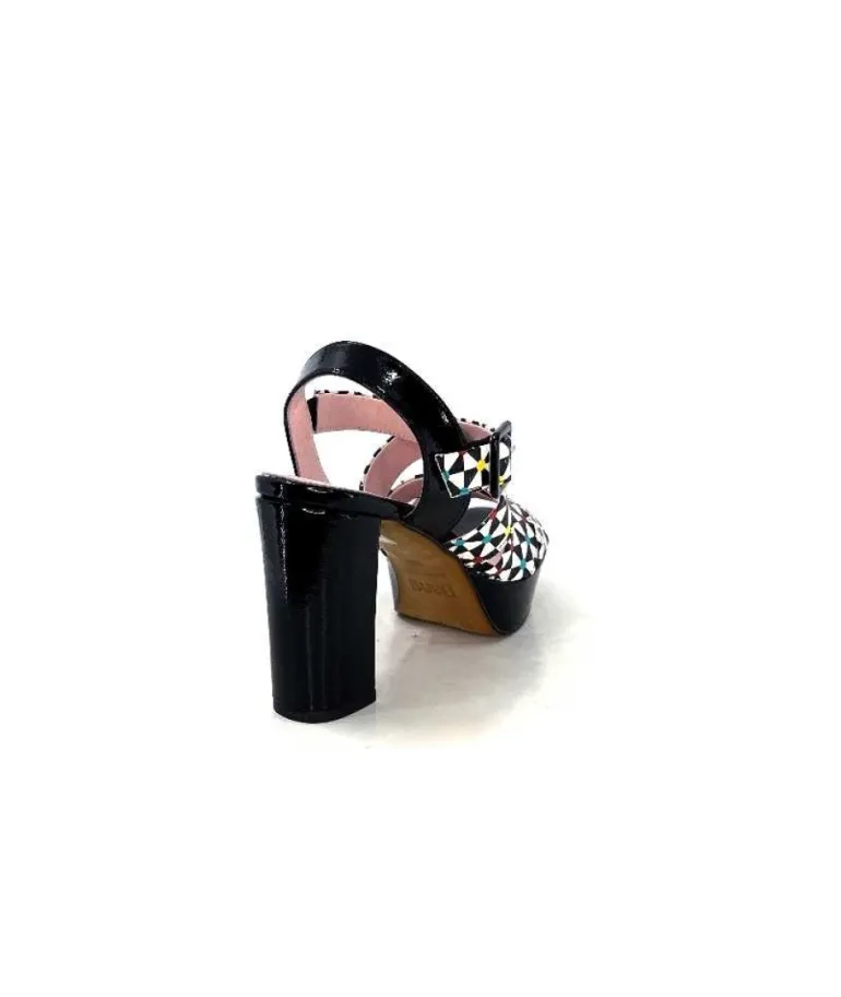 Dansi 5580 Duma Cuir Noir Multi