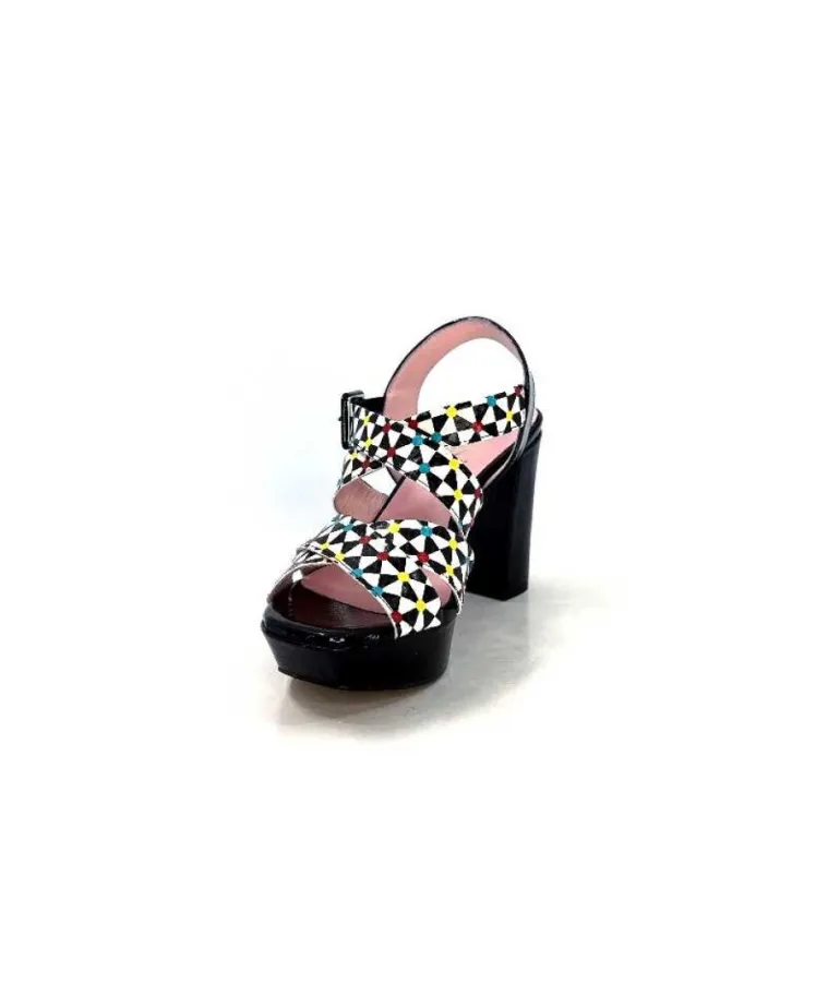 Dansi 5580 Duma Cuir Noir Multi