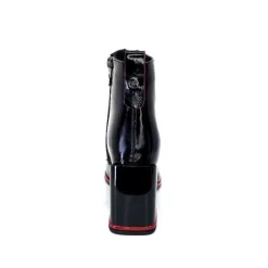 Elue Par Nous Paella Cuir Noir Vernis