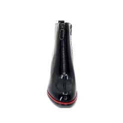 Elue Par Nous Paella Cuir Noir Vernis