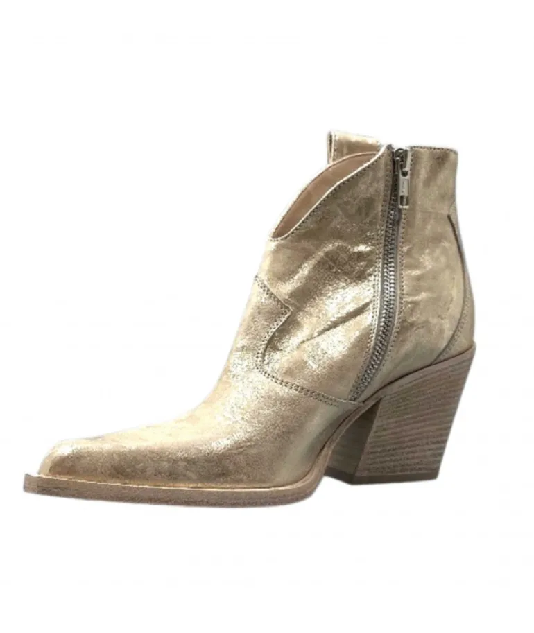 Fru.It 7952 Cuir Metal Brush Or