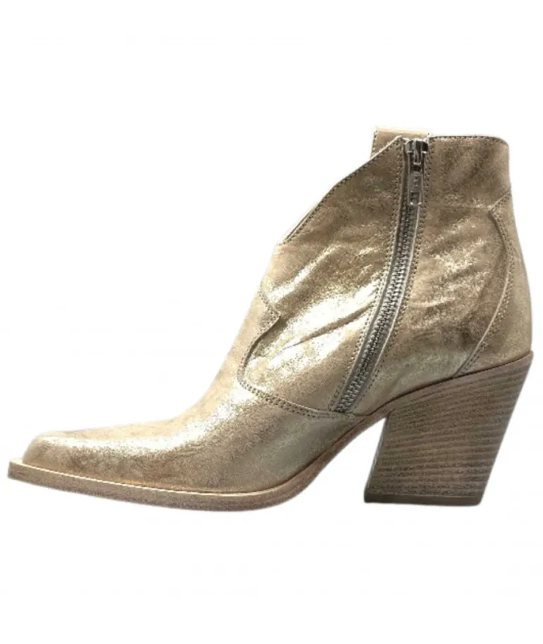 Fru.It 7952 Cuir Metal Brush Or