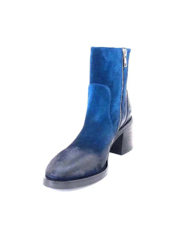 Fru.It 7740 Daim Vintage Bleu Petrole