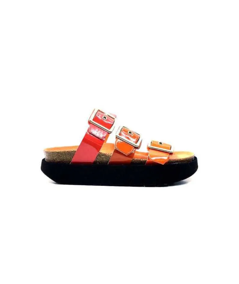 Genuins G104873 Cuir Vernis Orange