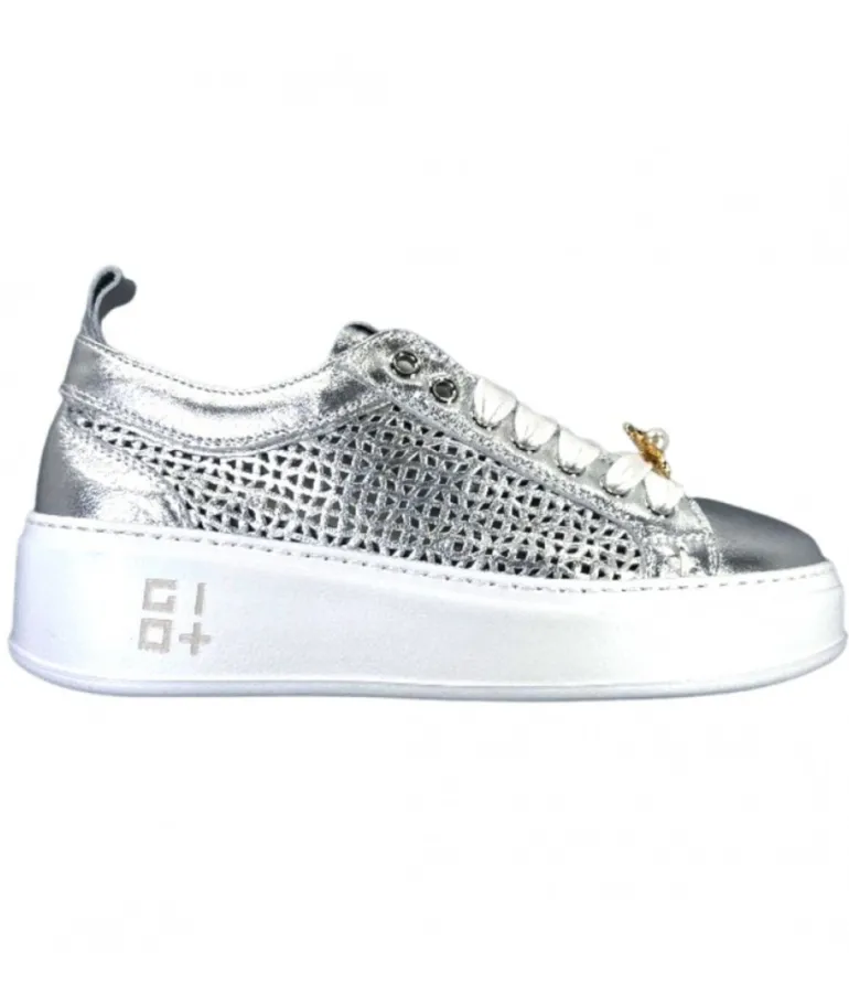 Giopiu Pia 47B Cuir Argent
