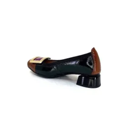 Hispanitas Chi 233141 Salma Cuir Vernis Vert Cuero Fushia