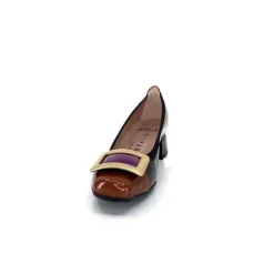 Hispanitas Chi 233141 Salma Cuir Vernis Vert Cuero Fushia