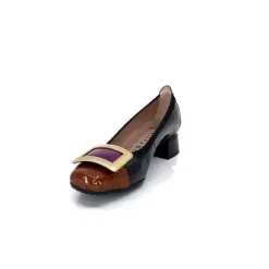 Hispanitas Chi 233141 Salma Cuir Vernis Vert Cuero Fushia