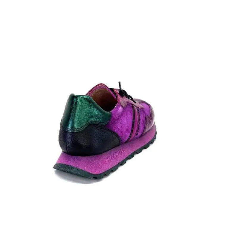 Hispanitas Hi 233073 Loira Cuir Vernis Et Daim Fushia
