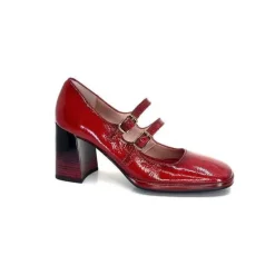 Hispanitas Hi232922 Monaco Cuir Vernis Rouge