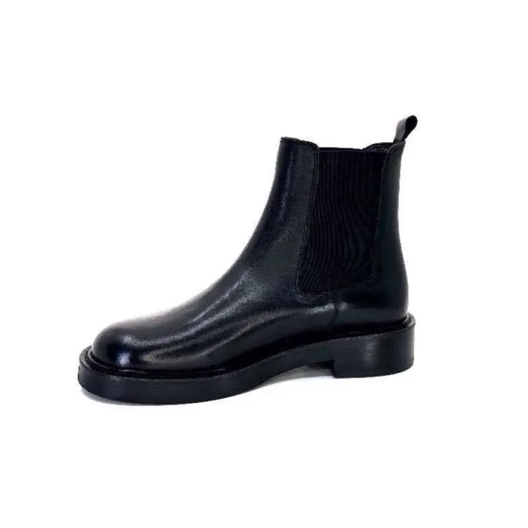 Ivoire 4989 Alexis Cuir Noir