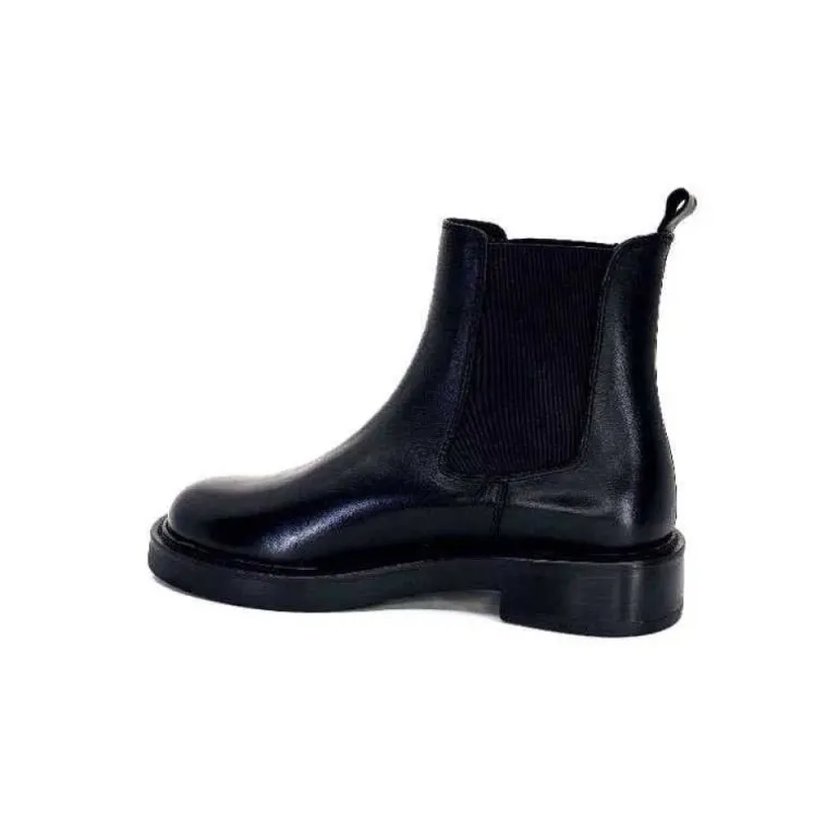 Ivoire 4989 Alexis Cuir Noir