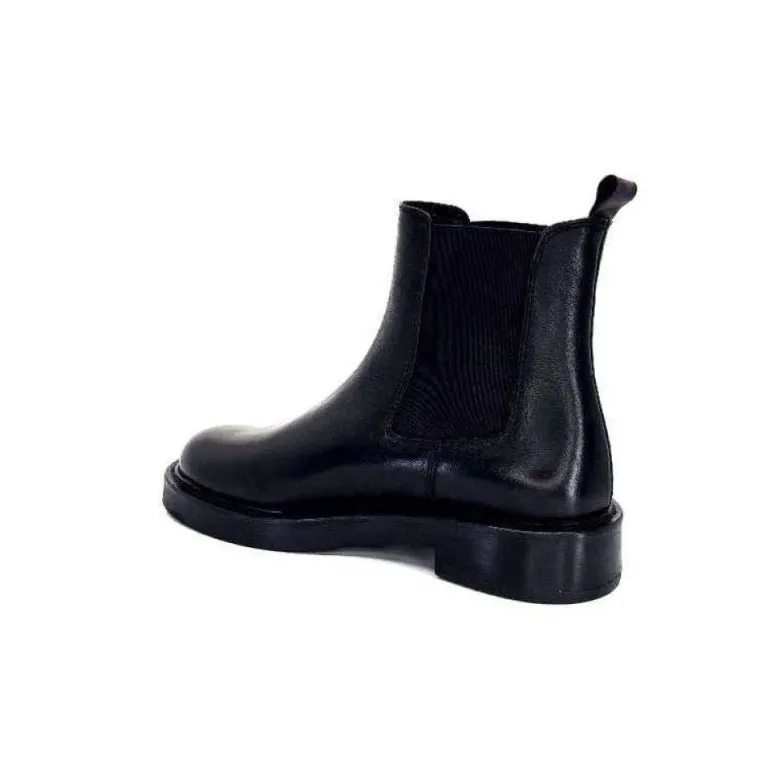 Ivoire 4989 Alexis Cuir Noir