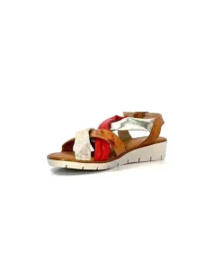Ivoire 2146 Ceralin Cuir Rouge Marron Or