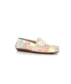 Ivoire 10322 Cuir Beige Multicolore