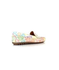 Ivoire 10322 Cuir Beige Multicolore