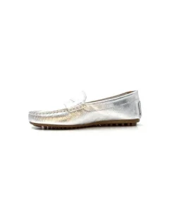 Ivoire 10322 Cuir Metal Argent