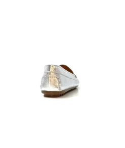 Ivoire 10322 Cuir Metal Argent