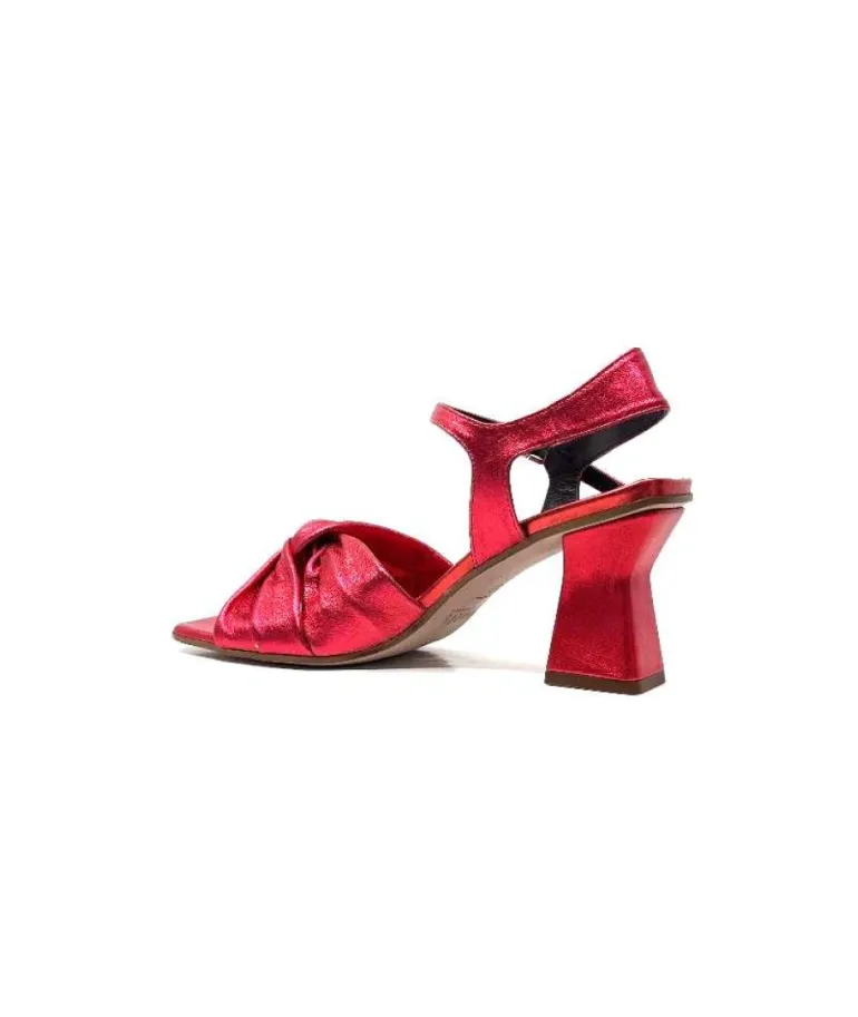 Ivoire 3716 Cuir Metal Rouge