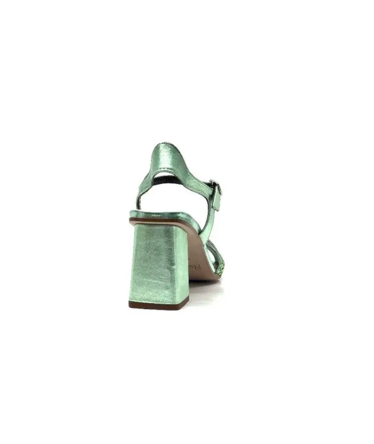 Ivoire 3711 Cuir Metal Vert