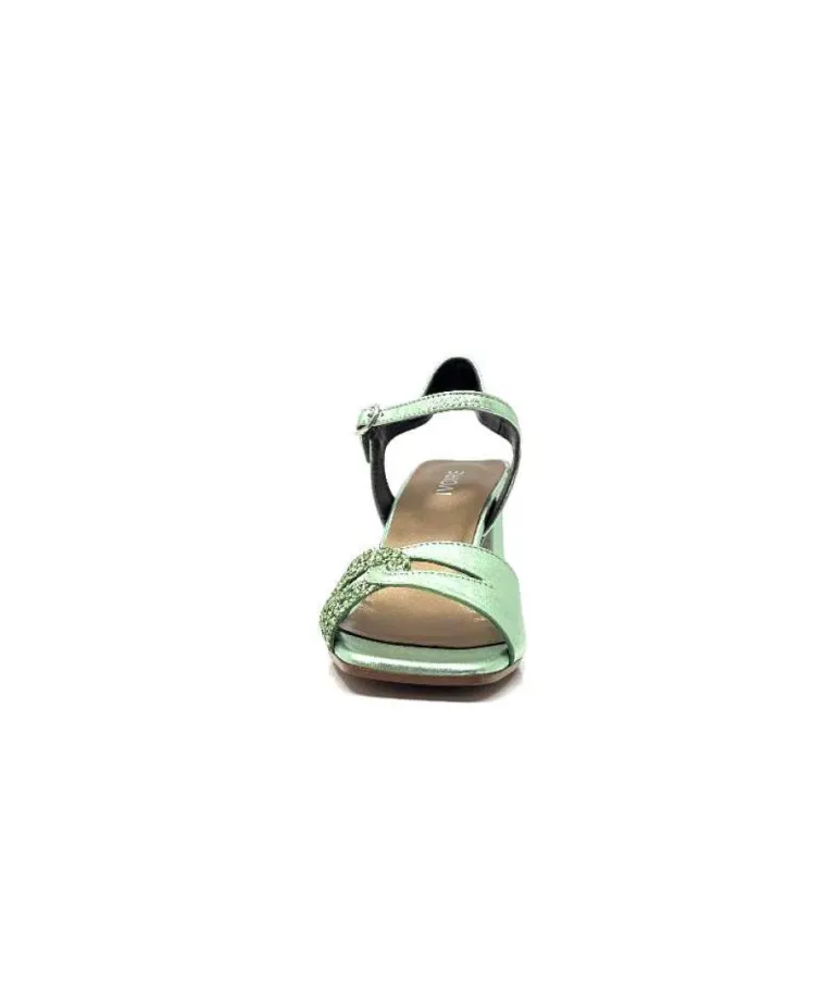 Ivoire 3711 Cuir Metal Vert
