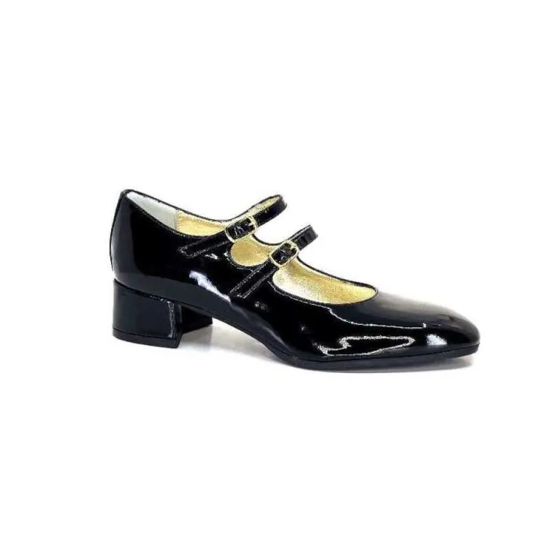 Ivoire 914 Cuir Vernis Noir