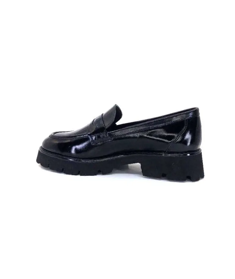 Ivoire 108606 Cuir Vernis Noir