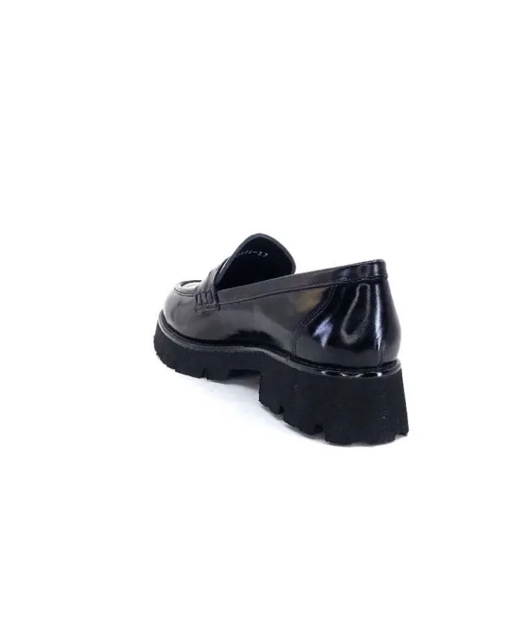 Ivoire 108606 Cuir Vernis Noir