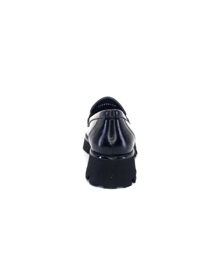 Ivoire 108606 Cuir Vernis Noir