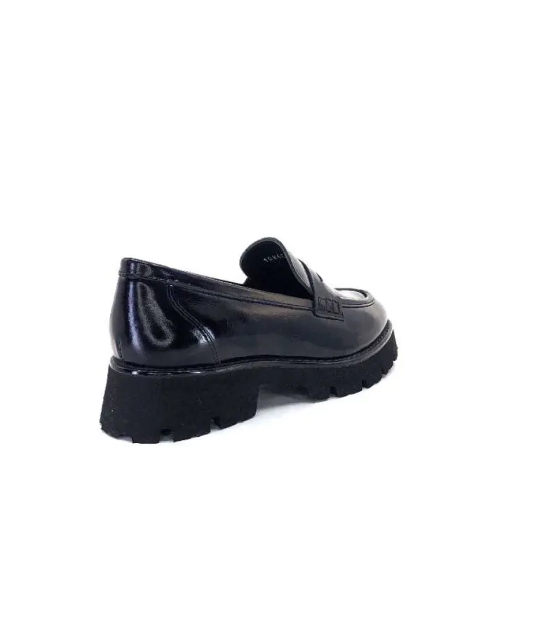 Ivoire 108606 Cuir Vernis Noir