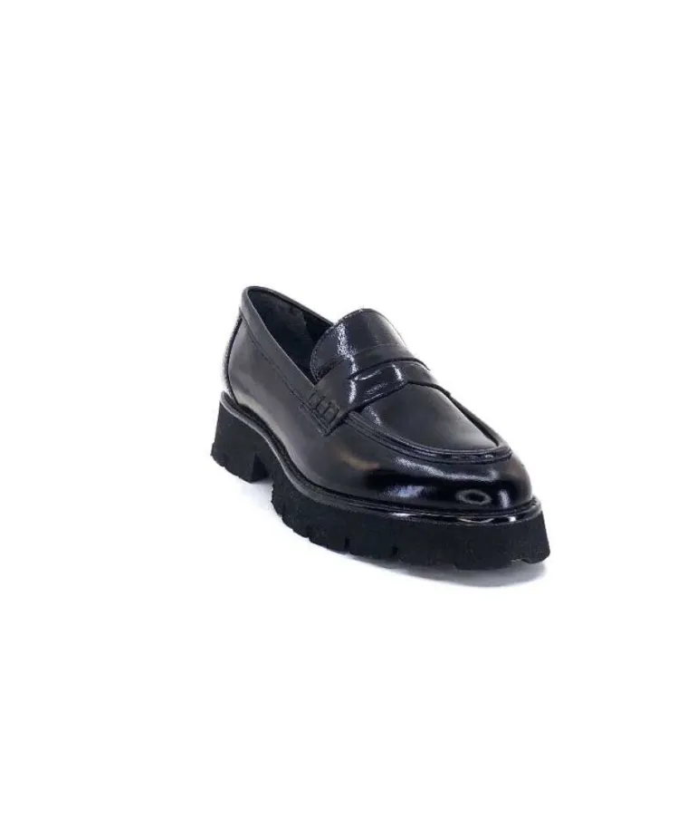 Ivoire 108606 Cuir Vernis Noir