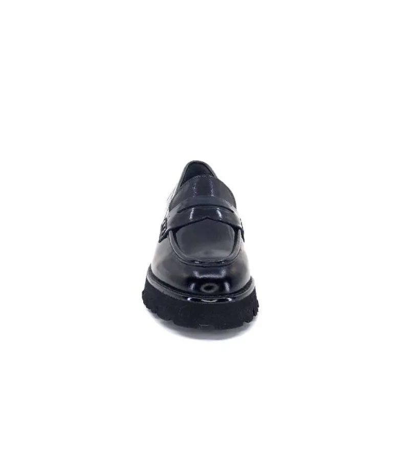 Ivoire 108606 Cuir Vernis Noir