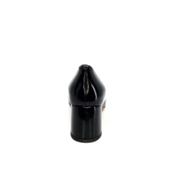 Ivoire 1601 Cuir Vernis Noir