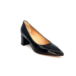 Ivoire 1601 Cuir Vernis Noir