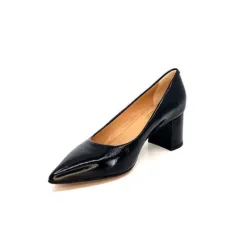 Ivoire 1601 Cuir Vernis Noir