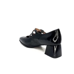 Ivoire 4145 Cuir Vernis Noir