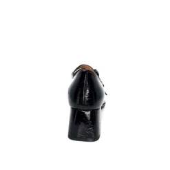 Ivoire 4145 Cuir Vernis Noir