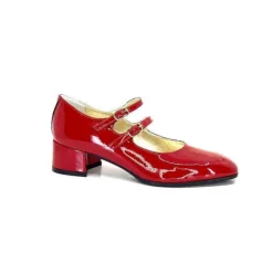 Ivoire 914 Cuir Vernis Rouge
