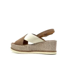 Ivoire 2153 Daim Marron Cuir Creme