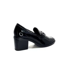 Ivoire 78006 Fortunato Cuir Vernis Noir
