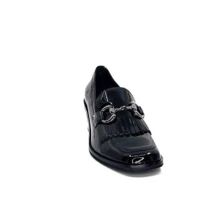 Ivoire 78006 Fortunato Cuir Vernis Noir