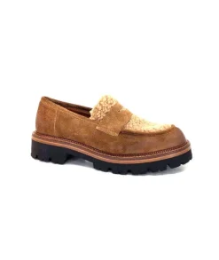 Ivoire 3276 Sabbia Montone Daim Marron