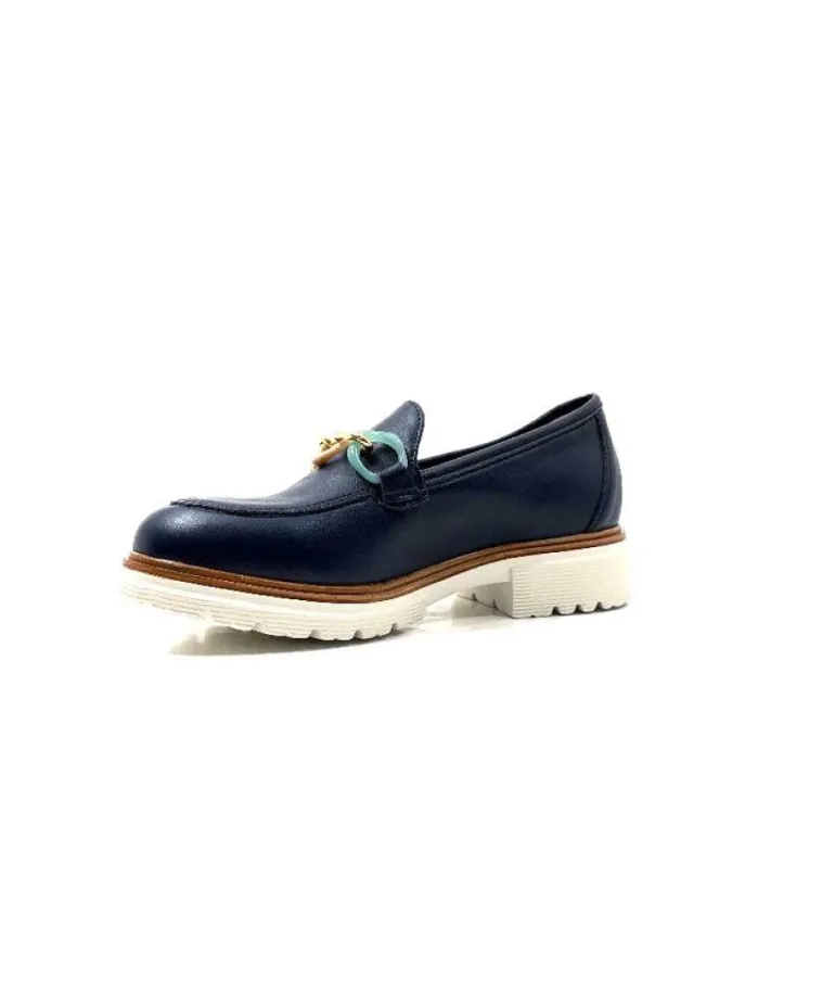 Ivoire 8B 4655 Cuir Marine