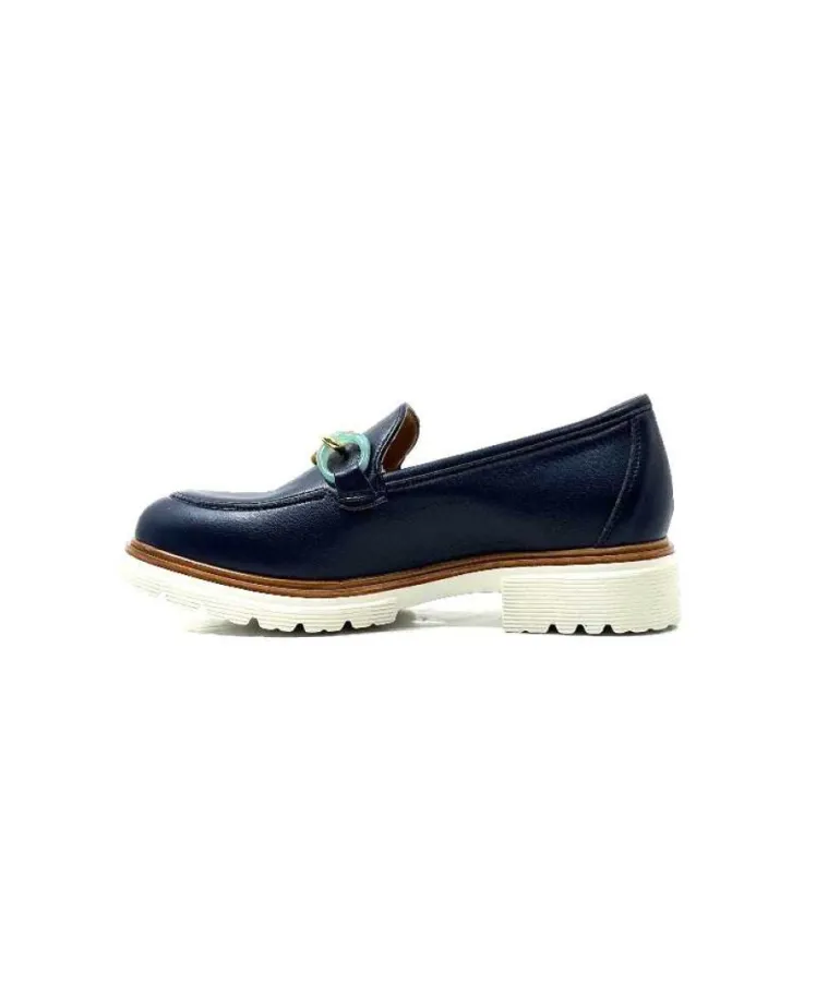 Ivoire 8B 4655 Cuir Marine